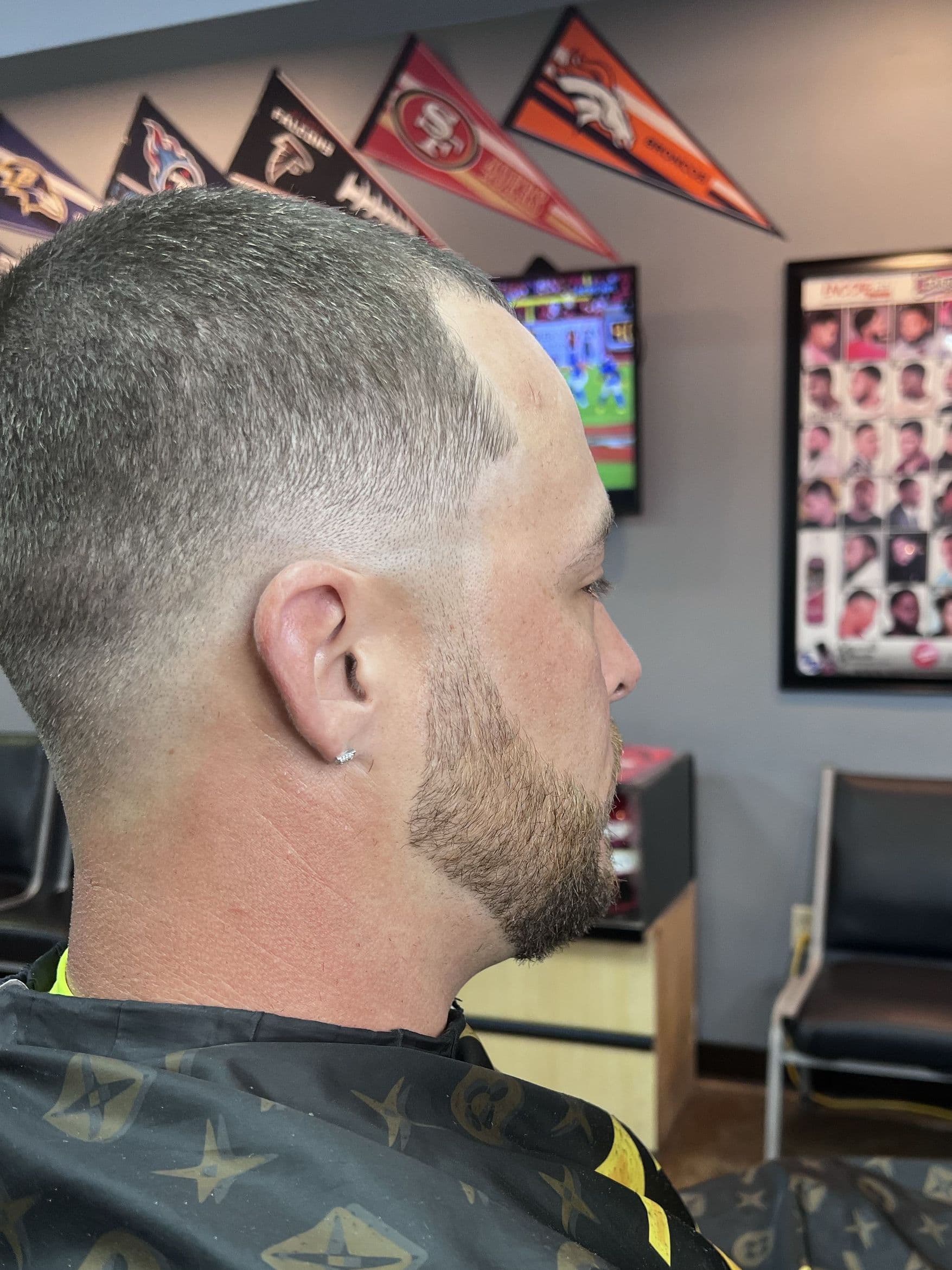 Precision haircut finished at Starz